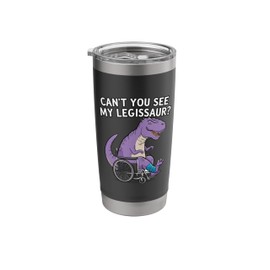 Cool Broken Leg Design For Men Boys Kids Broken Foot Ankle Stainless Steel Insulated Tumbler