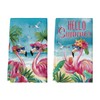 Artoid Mode Flamingo Seagull Palm Hello Summer Kitchen Towels Dish