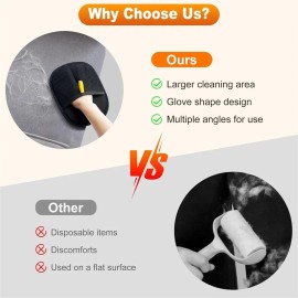 Unbranded 2X2025 Electrostatic Pet Hair Removal Gloves,Reusabl