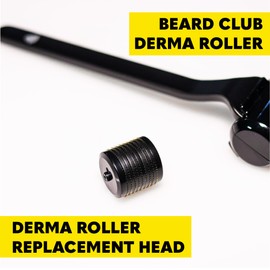 The Beard Club Derma Roller Replacement Head - 0.3mm Titanium Microneedles