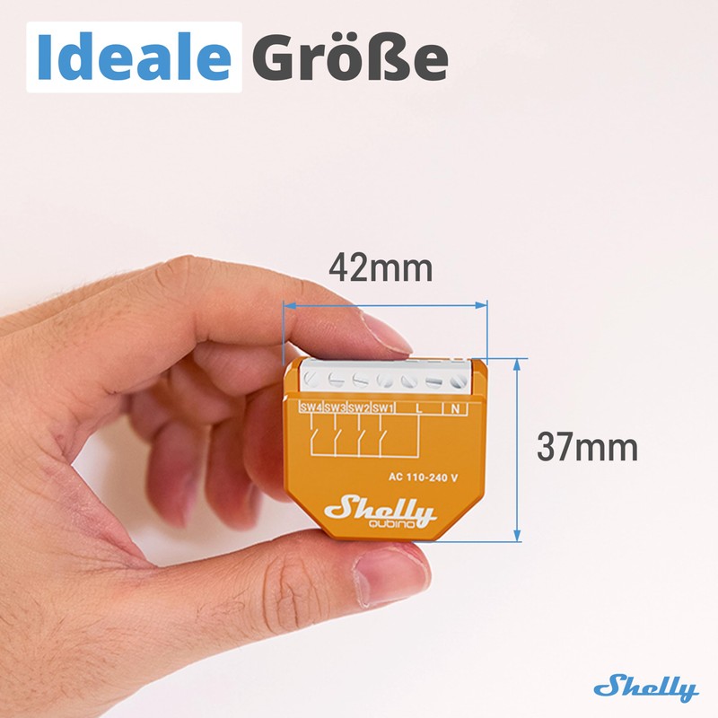 Shelly Wave i4 Z-Wave Smart Controller with 4 Digital Inputs
