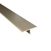 Aluminium T-Profile Transition Rail Transition Profile Laminate Length 90 cm