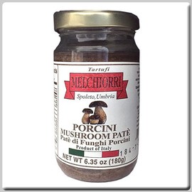 Melchiorri Porcini Mushroom Pate 6.35 Oz Jar (Pack of 2)