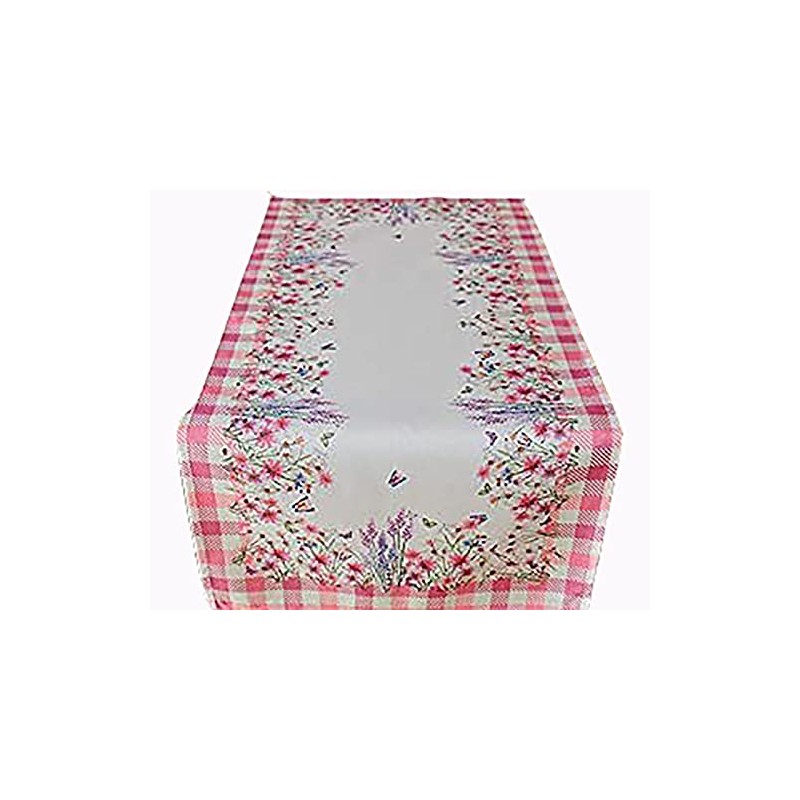 KAMACA Table Runner Summer Spring Table Decoration 85 x 85