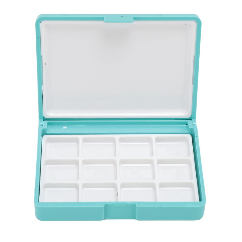 2Pcs Portable Watercolor Box Detachable Easy to Clean Compact Mini