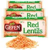 Gefen Red Lentils, 16oz (3 Pack) Great in Soups and
