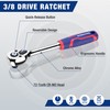 WORKPRO 32-Piece 3/8-inch Drive Metric Sockets and Ratchet-Including 30 Metric