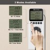 KETOTEK Day and Night Temperature Controller Thermostat Plug with Sensor