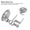 Stainless Steel Marine Deck Floor Lock Highly Polishing Yacht Boat