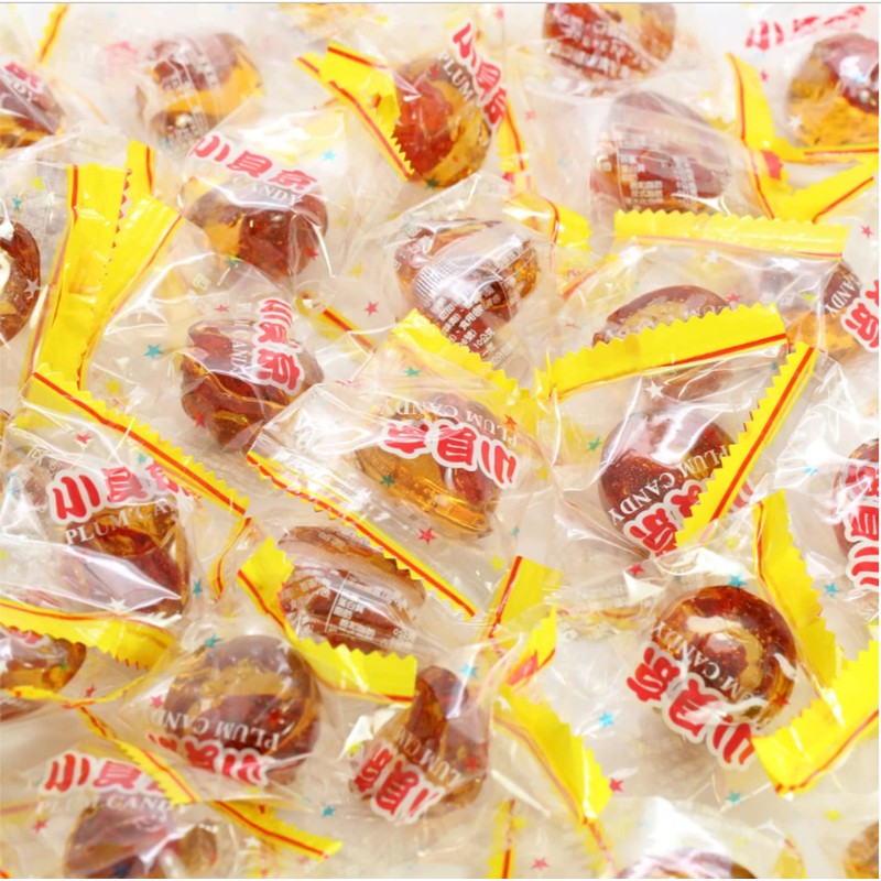 1 Pack - Malt Plum Candy Half Pound or 8