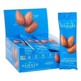 Sahale Snacks California Dry Roasted Almonds, 1.5 Ounces (Pack of 9)