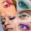 Blue mascara for eyelashes Waterproof,Royal Eyelash Mascara Long lasting Charming