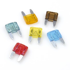 Unitec 76791 Mini Blade Fuses Assorted, Set of 6