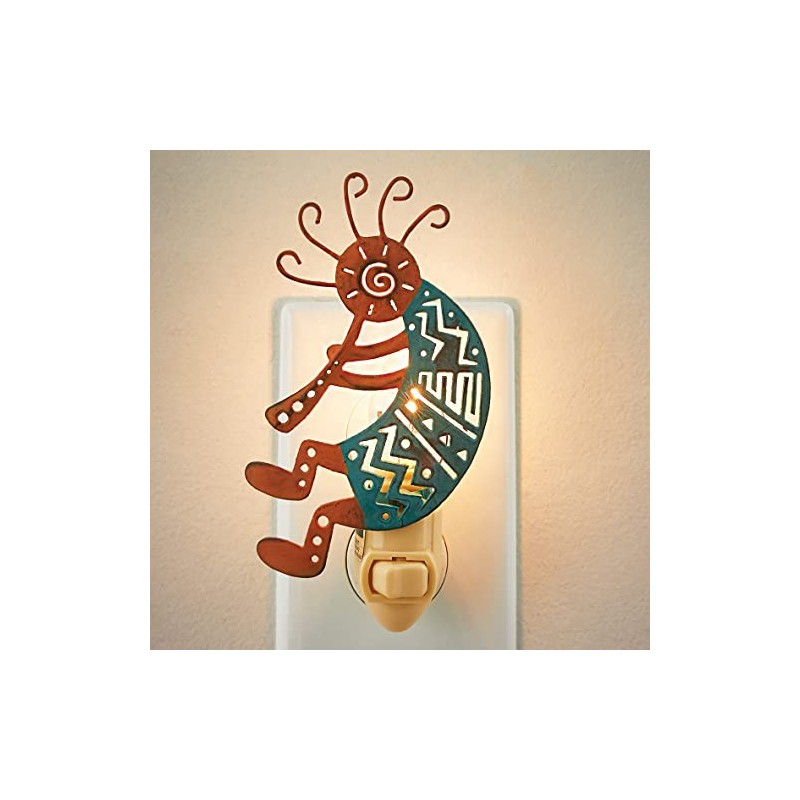 BLACK FOREST DECOR Sunset Kokopelli Nightlight