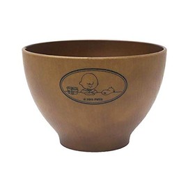 Mario Crafts Snoopy & Charlie Brown Soup Bowl (rice bowl/dinnerware) Study Series Vintage (ORSN) Kitchen Utensils, φ110x75mm