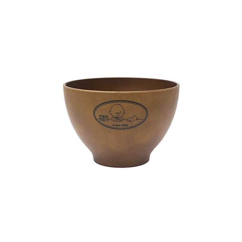 Mario Crafts Snoopy & Charlie Brown Soup Bowl (rice bowl/dinnerware)