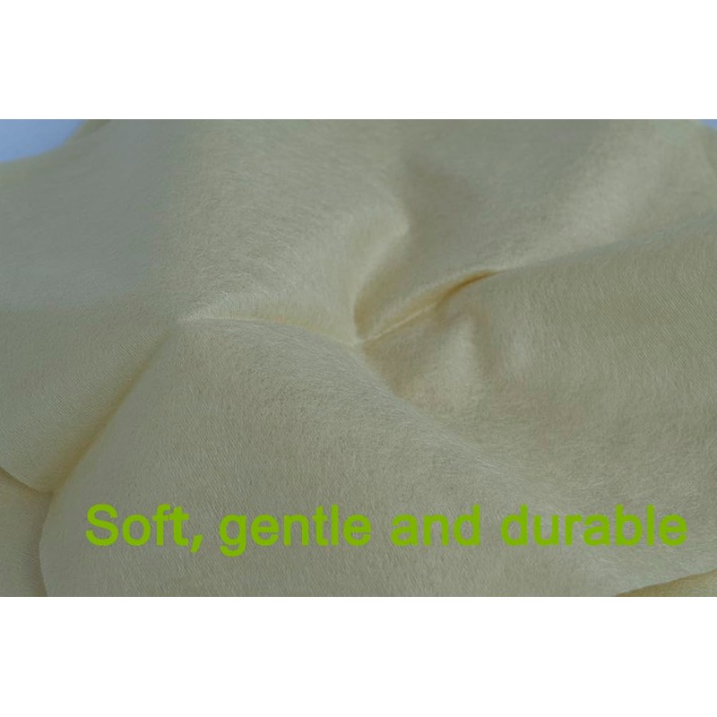 400 Count Careboree Unbleached Dry Baby Wipes Unscented Multi-Purpose Cotton