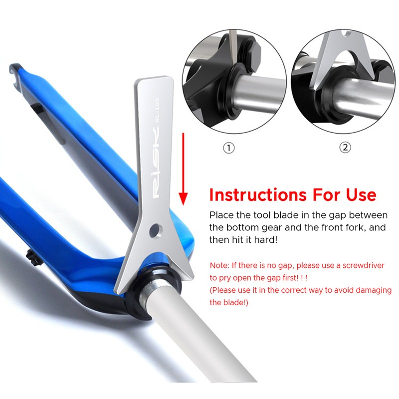 Fiets Bovenste Onderste Kom Headset Cup Removal Tool Universele Bike