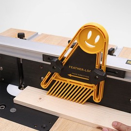 Extended Feather Loc Board Set 6.3inch Multi-purpose Double Featherboards for Miter Gauge Slot Woodworking Router Tables Fences Table Saw Band Saws DIY Safety Tools