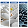 ATXKXE 2 Pack AP-S0610L Air Filter Replacement Fit for Mooka