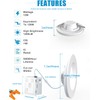Lightdot 6 Inch LED Recessed with Night Light 1200LM 12W