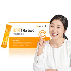 Vitamin Village [3 month supply] Vitamin Village Mega C Plus 3000 high-content vitamin C 90 packets, 1 unit / [3개월분] 비타민마을 메가씨 플러스 3000 고함량 비타민C 90포, 1개