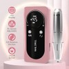 Taladro eléctrico inalámbrico para uñas, 45000 RPM, portátil.