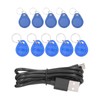 NFC Card Copier IC Card Reader ID Key Writer 125KHz‑13.56MHz