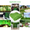 Artificial Moss Grass Carpet Realistic Artificial Green Lawn Straw Mat
