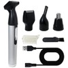 4 in 1 Rechargeable Eyebrow Ear Nose Beard Trimmer Set