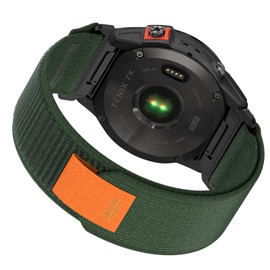Bracelet for Fenix 8 51 mm/Fenix 7X Pro, 26 mm Nylon QuickFit Sport Bracelet for Fenix 7X/Fenix 6X/Fenix 6X Pro/Fenix 5X/Fenix 5X Plus/Fenix 7X Solar/Fenix 3/Fenix 3 HR/3 Sapphire/7X Sapphire Solar