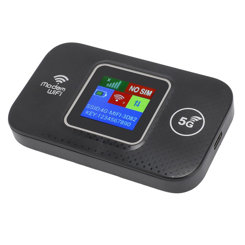 4G LTE Mobile WiFi Hotspot with SIM Card Slot for