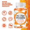 NutraPep Prebiotic Probiotic & Postbiotic Gummies for Women Men &