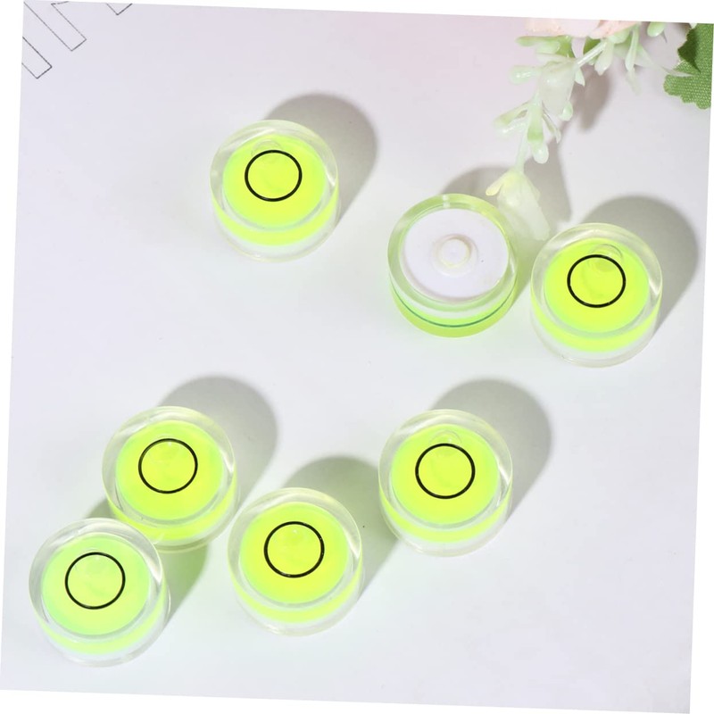 Angoily Bubble Levels for 16pcs 15x8mm Circular Bubble Level Universal