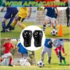 Pack of 4 Mini Shin Pads Football, Mini Shin Pads,