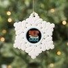CafePress River Rafting Quote Snowflake Ornament, 3.5"x3.5"