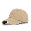 Eohak Ponytail Baseball Hat Distressed Retro Washed Womens Twill, Khaki,