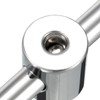 uxcell 1/4 Inch Drive Sliding Wrench Breaker Bar Adjustable T-Handle