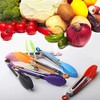 7-Pack Mini Kitchen Tongs Set - Versatile Stainless Steel Tongs