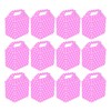 VALUE PACK 12 x Baby Pink Polka Dot Paper Lunch