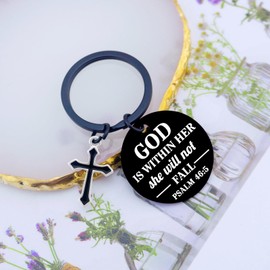 OEHEDOU Religious Gifts For Women Teen Girls Goddaughter First Communion Gifts For Girls Women Inspirational Bible Verse Gifts Christian Gifts For Women Baptism Gifts Bible Accessories
