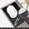 IDOMISMR Kitchen Sink Protector Mat - Protector for Kitchen and