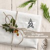 Papierdrachen 24 Advent calendar number stickers black and white stars