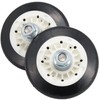 Supplying Demand 4581EL2002L Dryer Drum Support Roller 2 Pack -