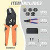 iCrimp SN Ratchet Electrician Crimping Tool set for Insulated and