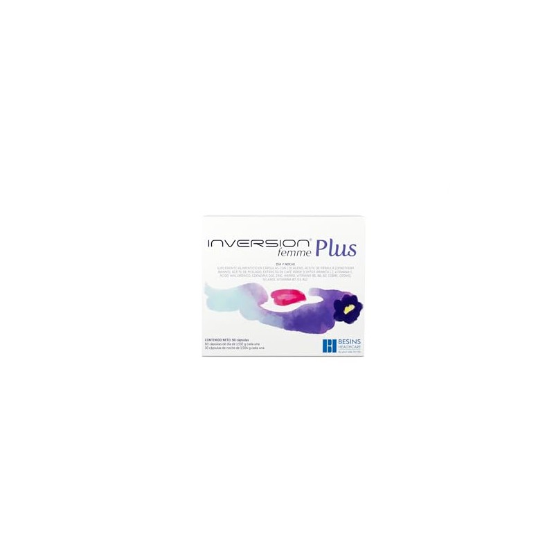 Inversion Femme Plus, Suplemento Alimenticio, 90 Cápsulas