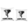 Tornado Chaser Twister Throw Pillow