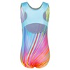 ZNYUNE Girls Leotards for Gymnastics Dancing Ballet Galaxy Fish Scales