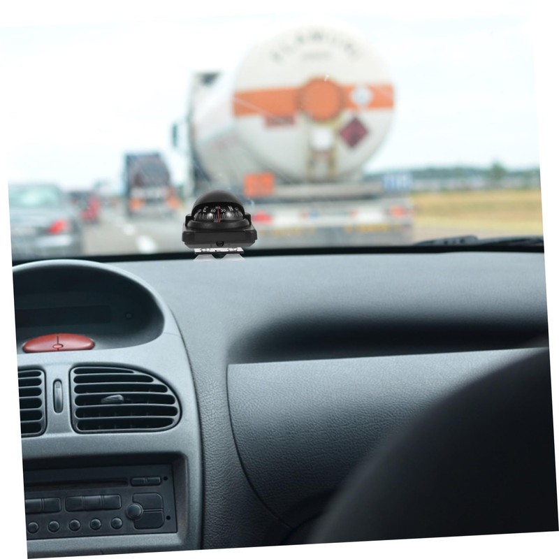 Mobestech Car Dashboard Accessories Marine Compass for Boats Compact Ball