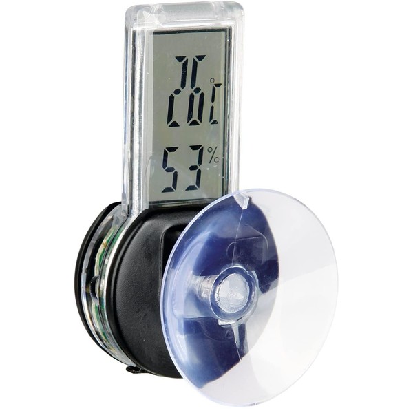 Trixie 76115 Digital Thermometer / Hygrometer with Suction Cup